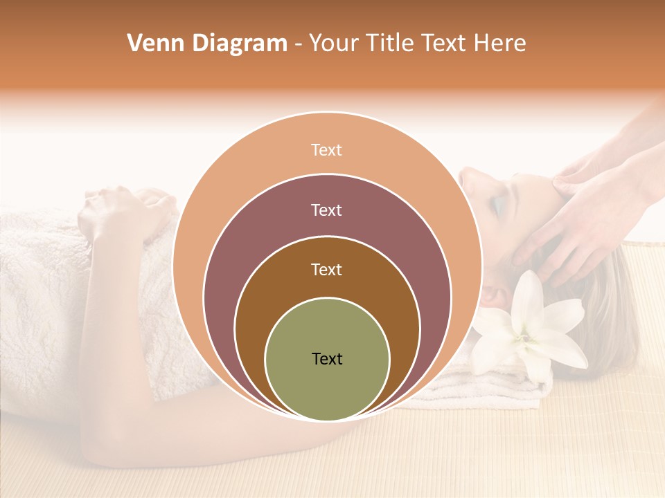 Isolated Pleasure Mat PowerPoint Template