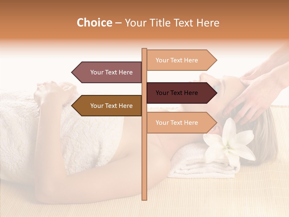 Isolated Pleasure Mat PowerPoint Template