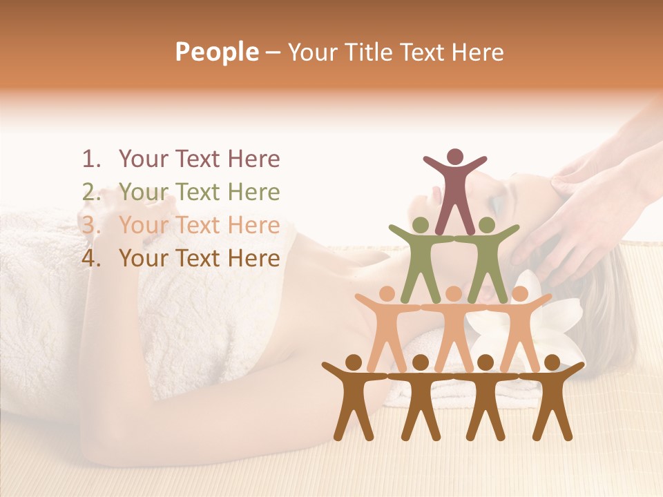 Isolated Pleasure Mat PowerPoint Template