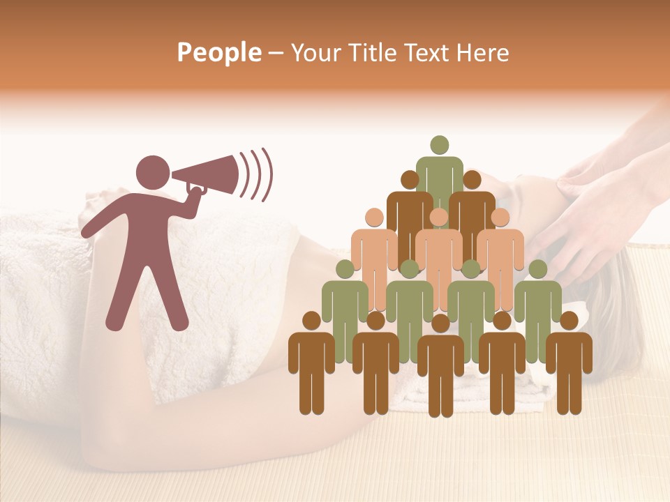 Isolated Pleasure Mat PowerPoint Template