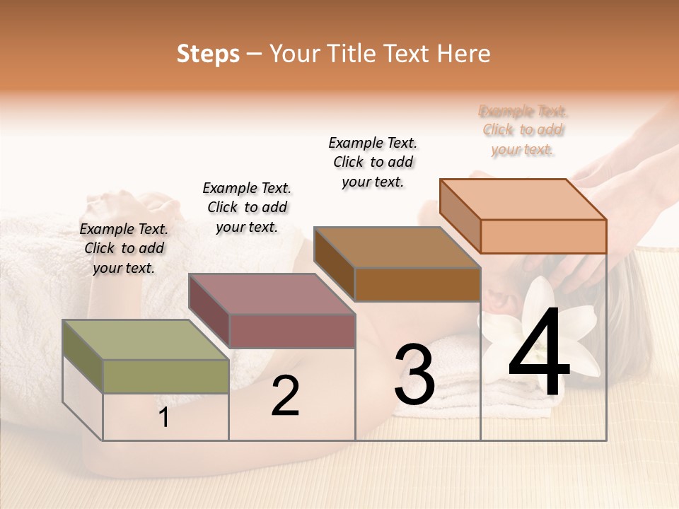 Isolated Pleasure Mat PowerPoint Template