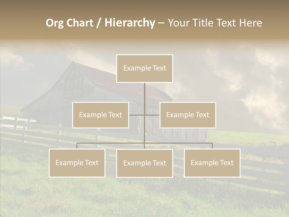 America Field Grass PowerPoint Template