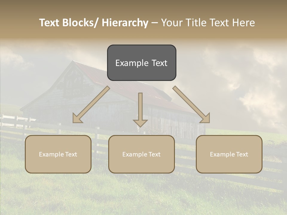 America Field Grass PowerPoint Template