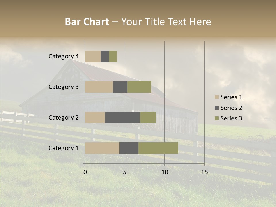 America Field Grass PowerPoint Template