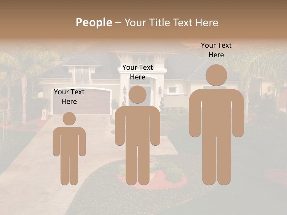 Corporation Toon Figure PowerPoint Template