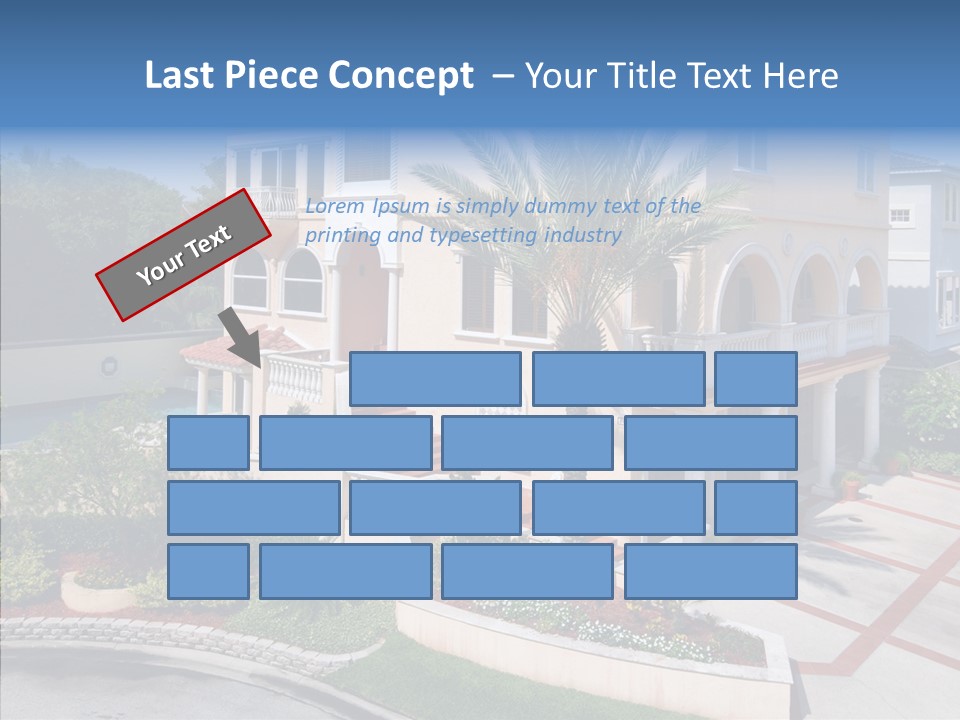 Corporation Writing Figure PowerPoint Template