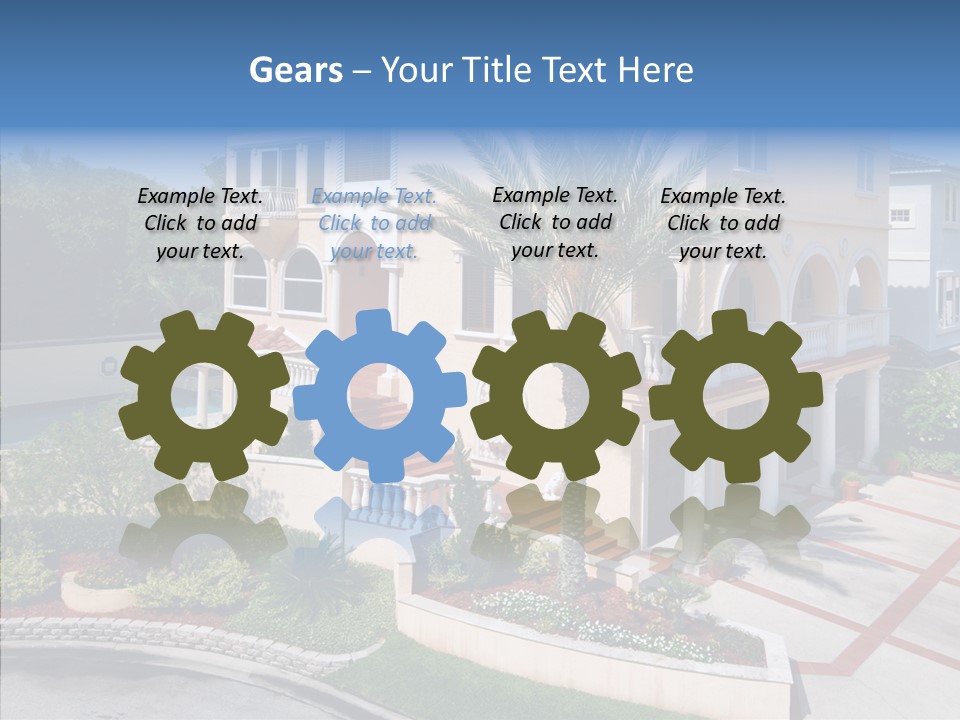 Corporation Writing Figure PowerPoint Template