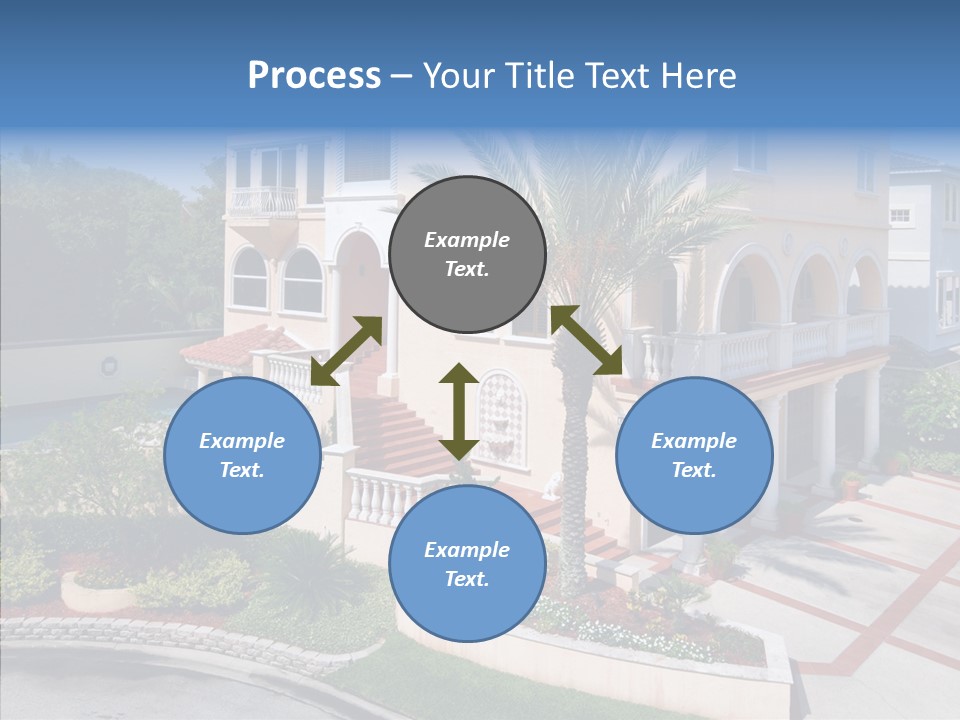 Corporation Writing Figure PowerPoint Template