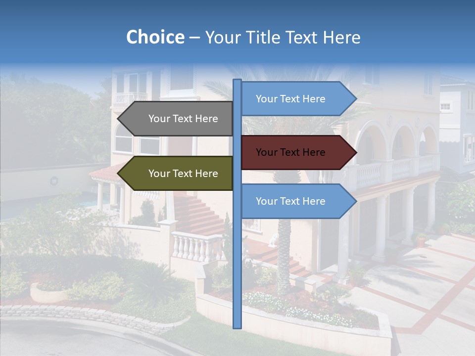 Corporation Writing Figure PowerPoint Template