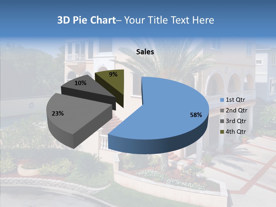 Corporation Writing Figure PowerPoint Template