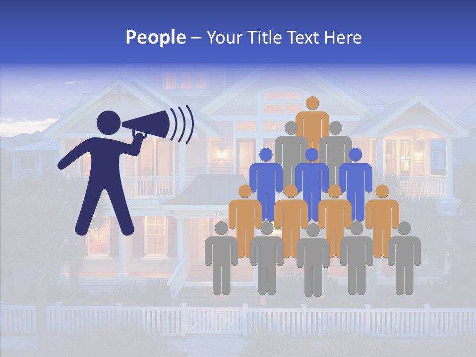 Profe Ional Writing Toon PowerPoint Template