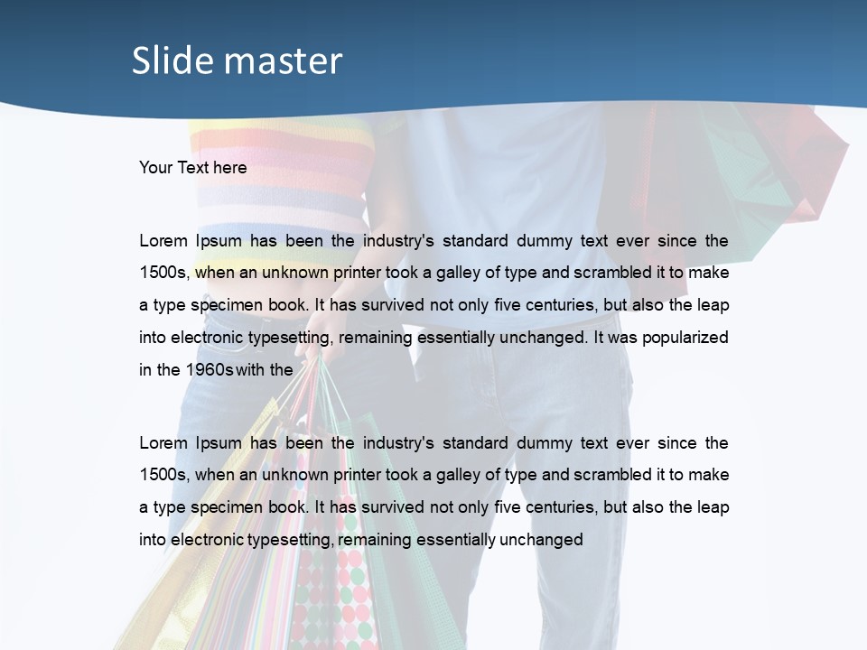 Mall Happiness  PowerPoint Template