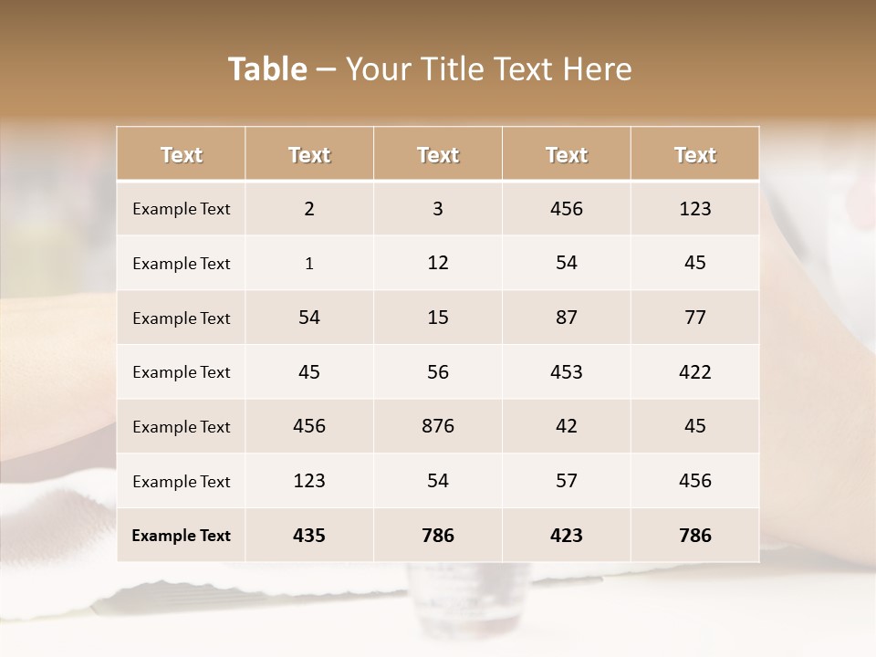 Manicure Applying People PowerPoint Template