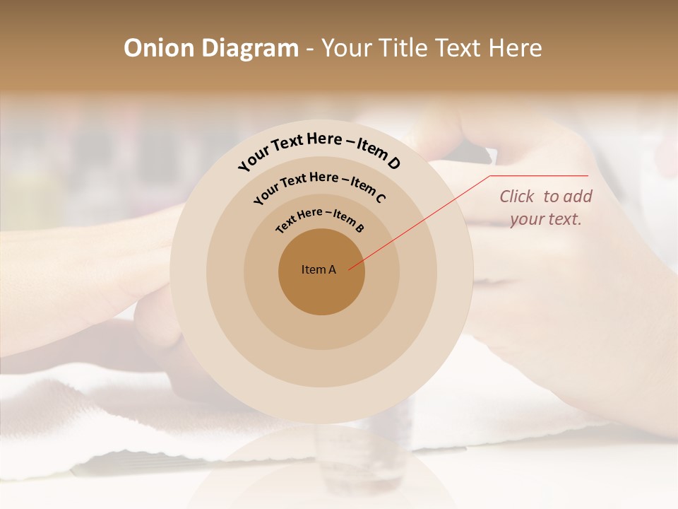 Manicure Applying People PowerPoint Template