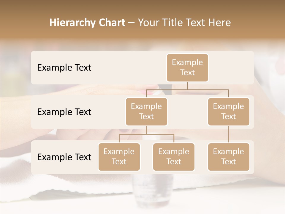 Manicure Applying People PowerPoint Template