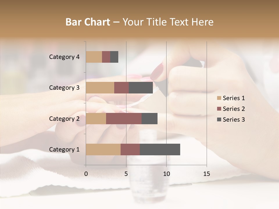 Manicure Applying People PowerPoint Template