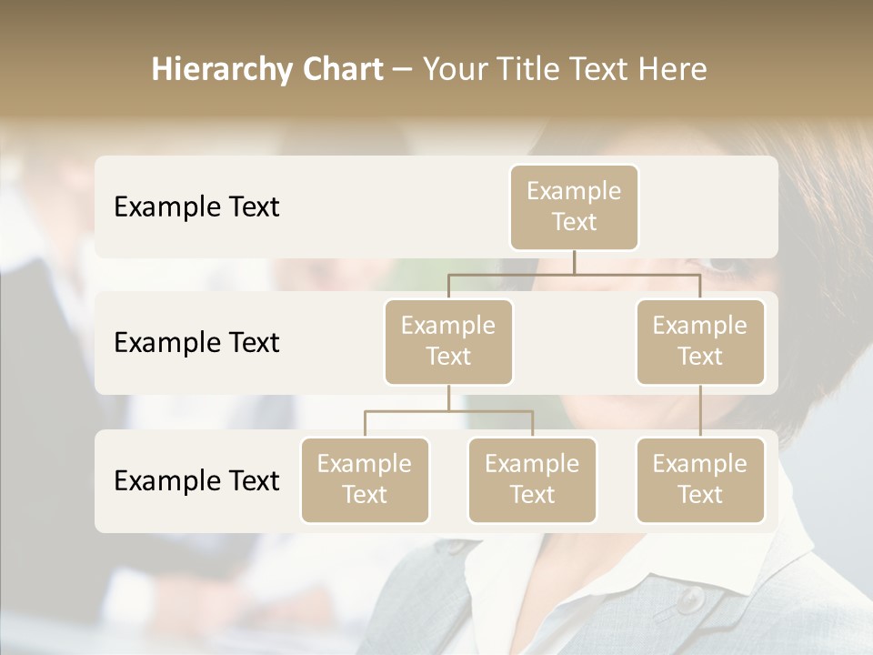 Colleague Fashion Smiling PowerPoint Template