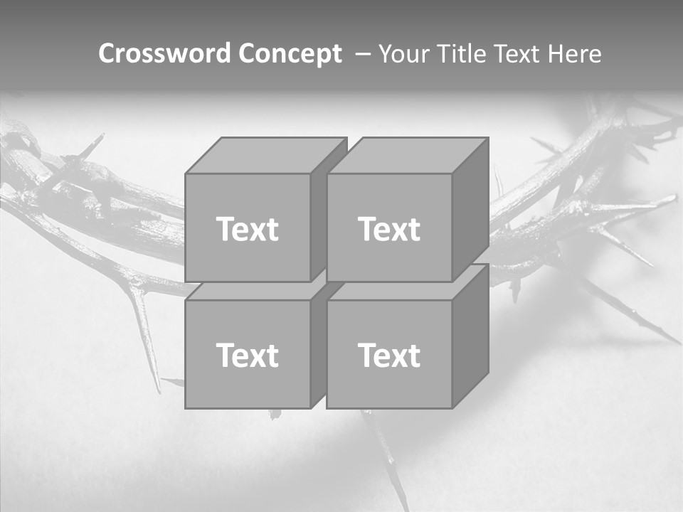 Jesus Religion Crucifixion PowerPoint Template