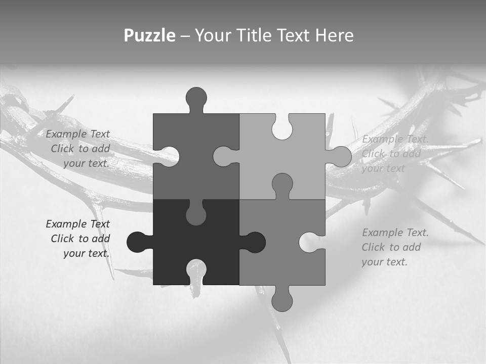 Jesus Religion Crucifixion PowerPoint Template