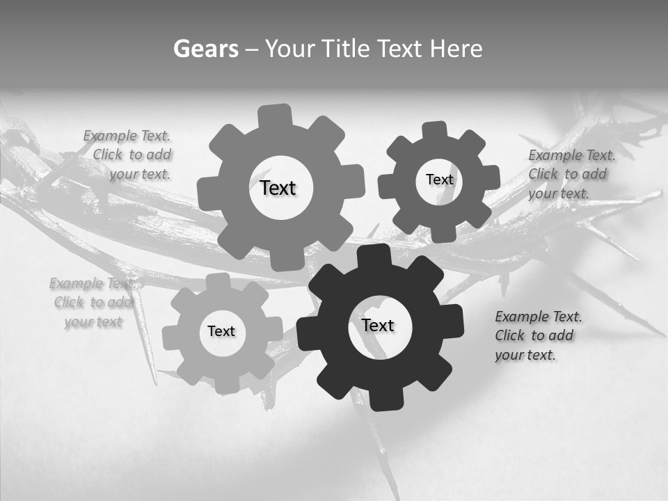 Jesus Religion Crucifixion PowerPoint Template