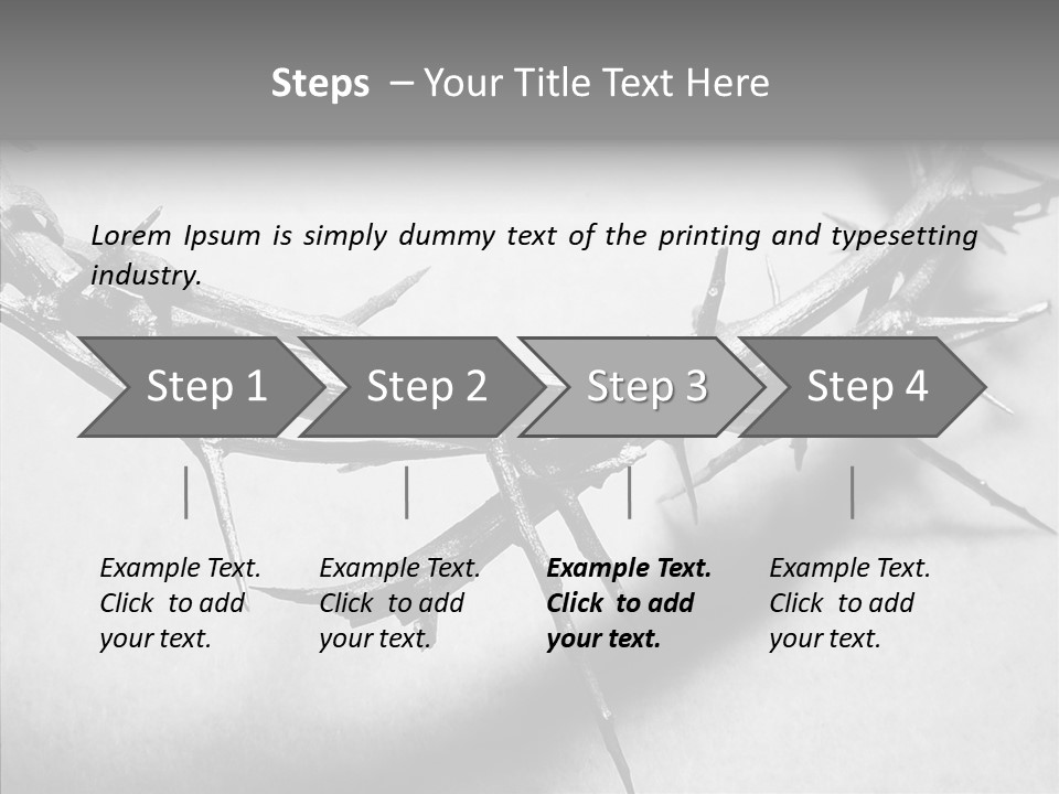 Jesus Religion Crucifixion PowerPoint Template