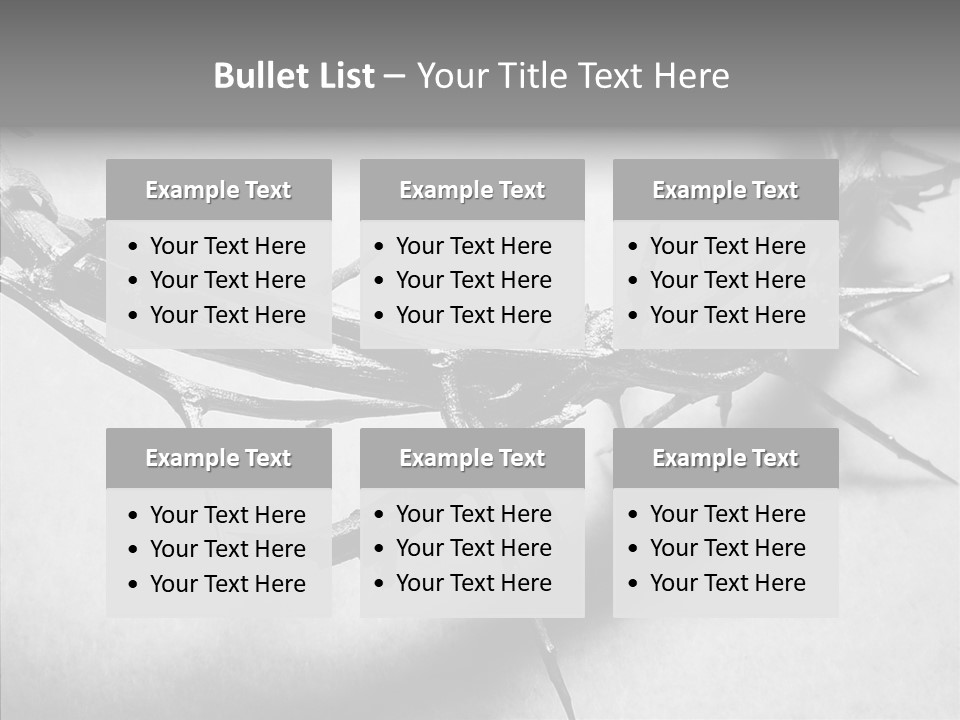 Jesus Religion Crucifixion PowerPoint Template