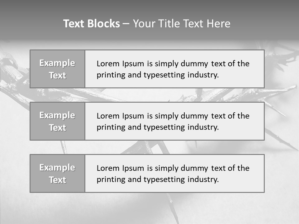 Jesus Religion Crucifixion PowerPoint Template