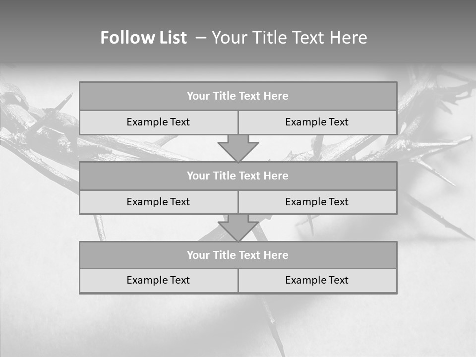 Jesus Religion Crucifixion PowerPoint Template