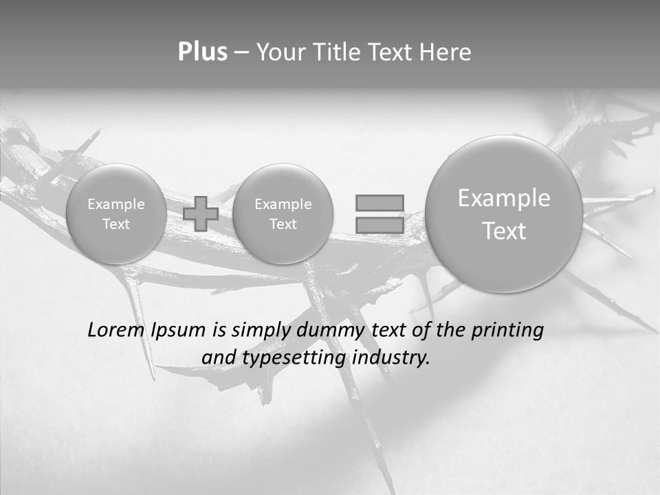 Jesus Religion Crucifixion PowerPoint Template