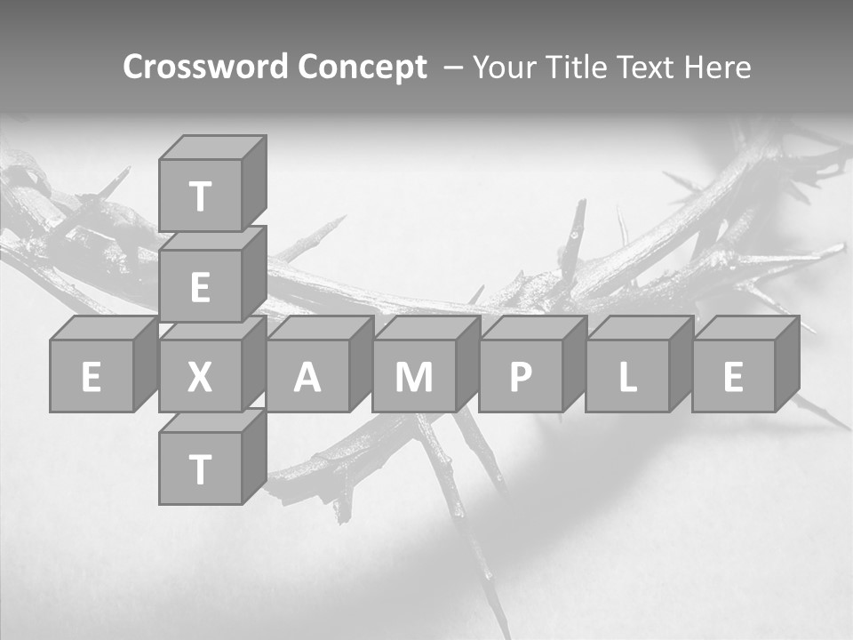 Jesus Religion Crucifixion PowerPoint Template