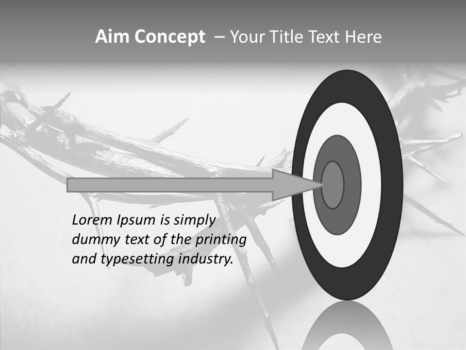 Jesus Religion Crucifixion PowerPoint Template