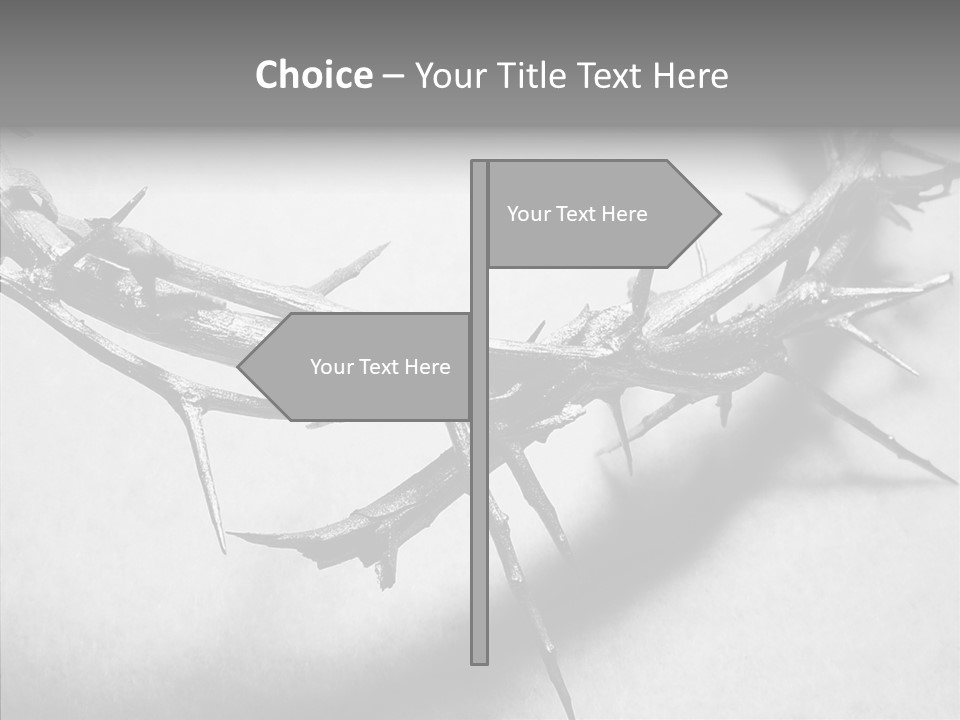 Jesus Religion Crucifixion PowerPoint Template