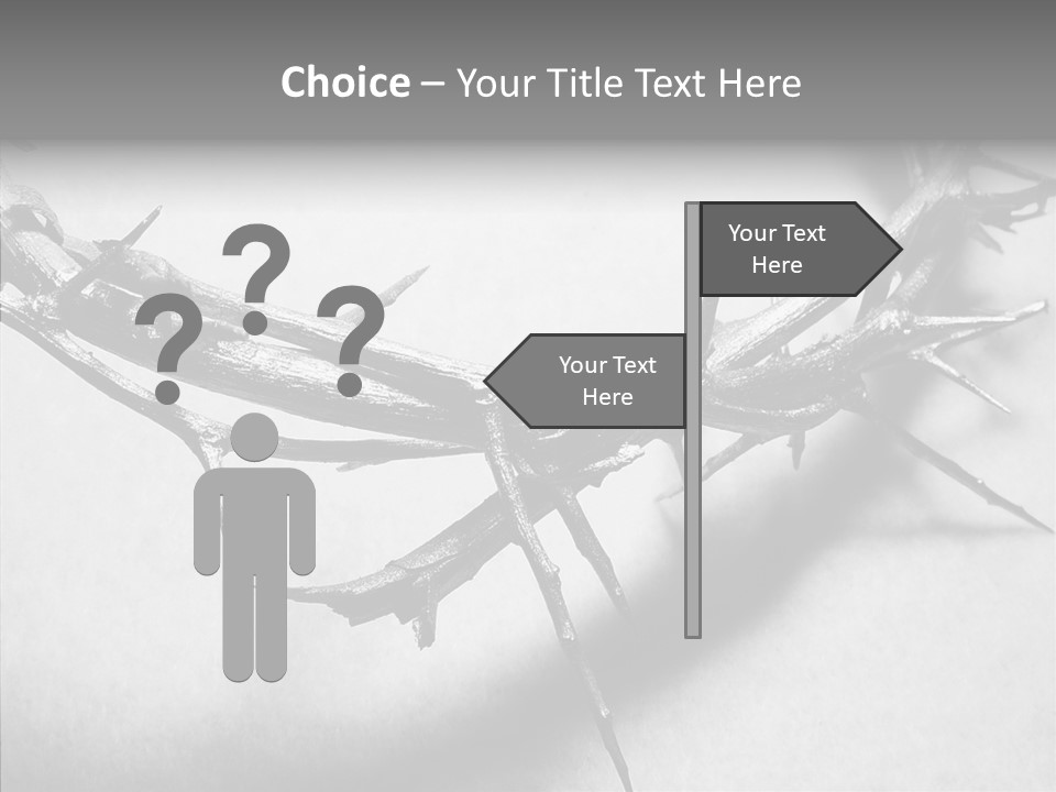 Jesus Religion Crucifixion PowerPoint Template