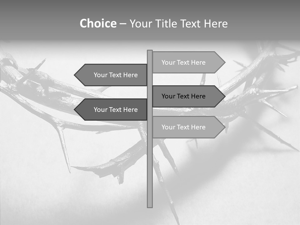 Jesus Religion Crucifixion PowerPoint Template