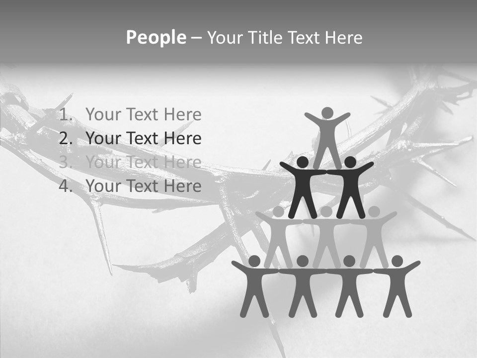 Jesus Religion Crucifixion PowerPoint Template