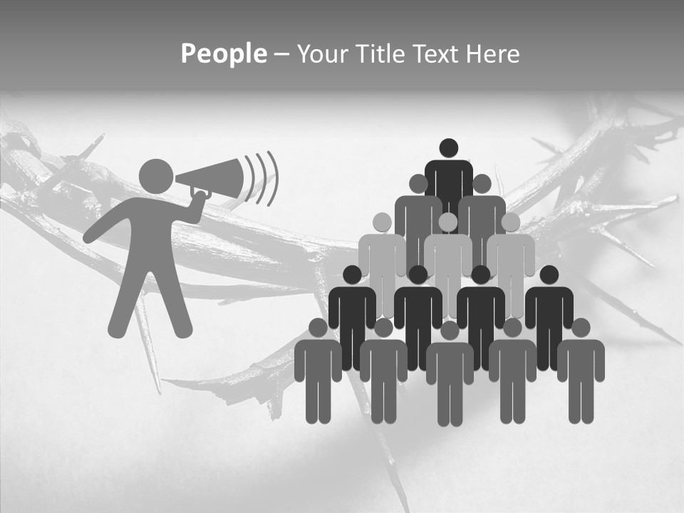 Jesus Religion Crucifixion PowerPoint Template