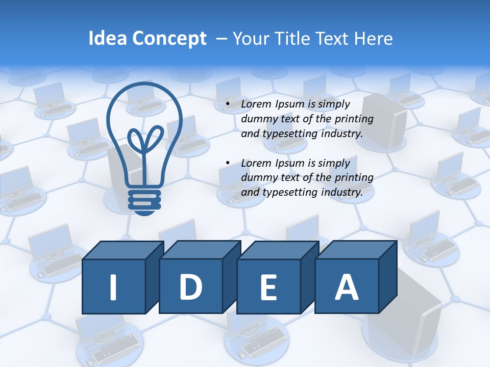 Bu Ine Di Cu Ion Table PowerPoint Template