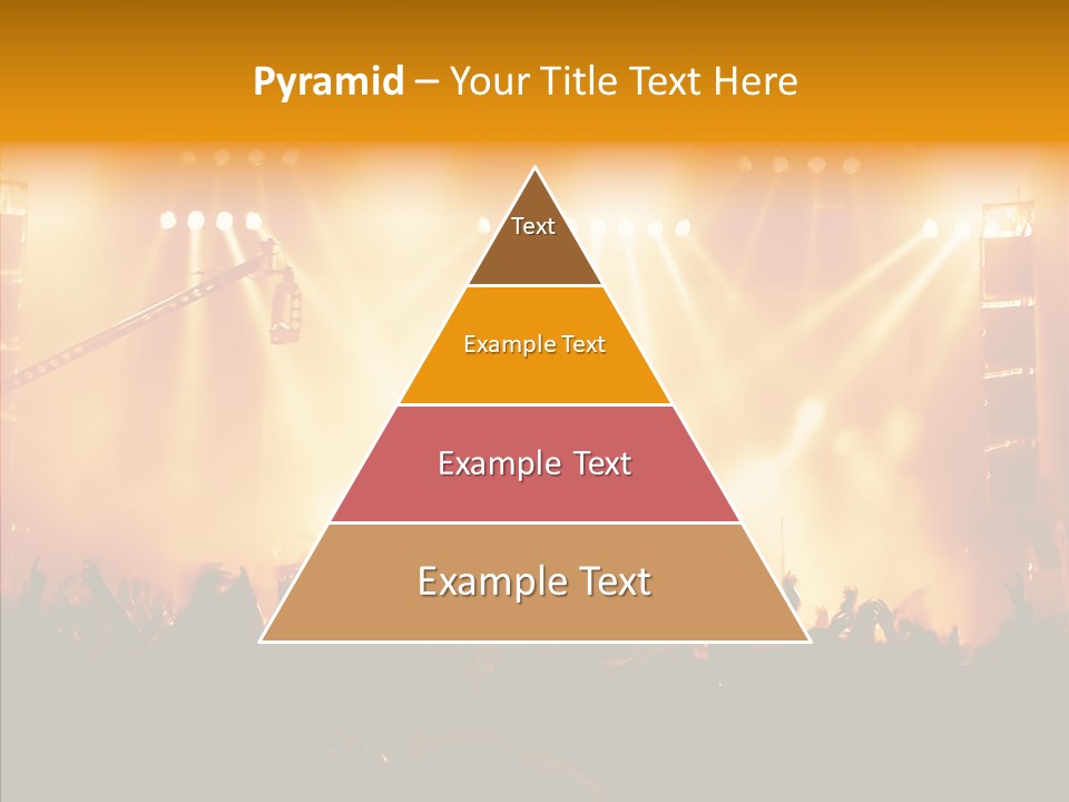 Celebration Instrument Backlight PowerPoint Template