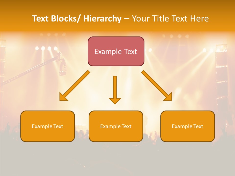 Celebration Instrument Backlight PowerPoint Template
