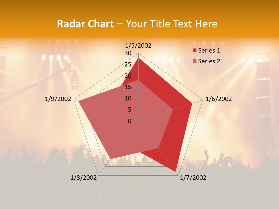 Celebration Instrument Backlight PowerPoint Template