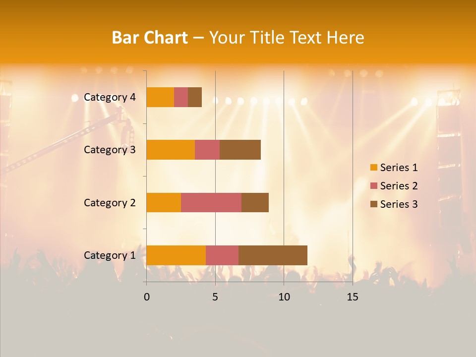 Celebration Instrument Backlight PowerPoint Template