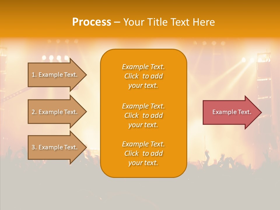 Celebration Instrument Backlight PowerPoint Template