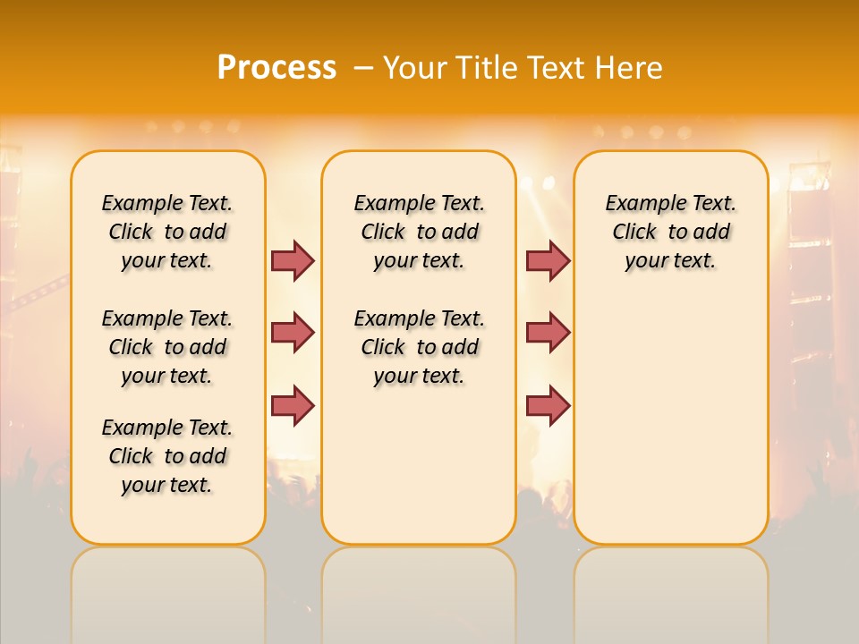 Celebration Instrument Backlight PowerPoint Template