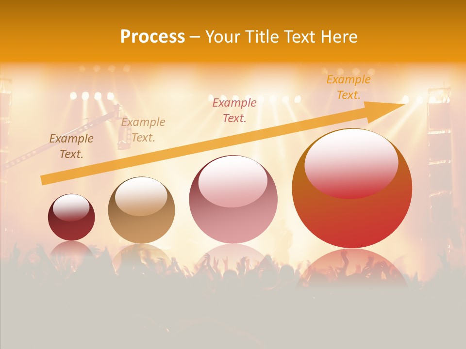 Celebration Instrument Backlight PowerPoint Template