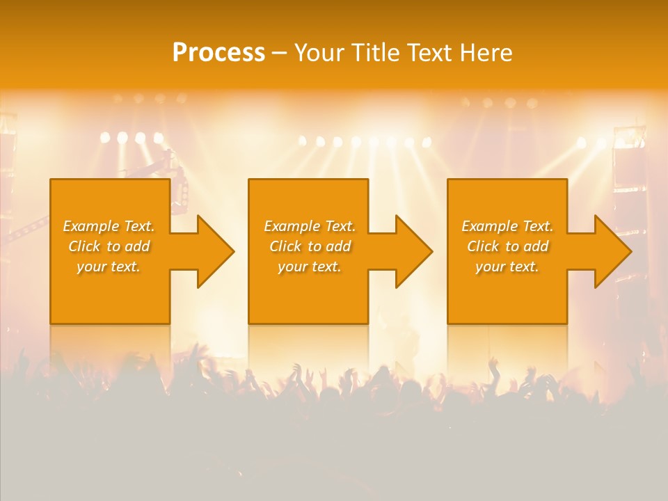 Celebration Instrument Backlight PowerPoint Template
