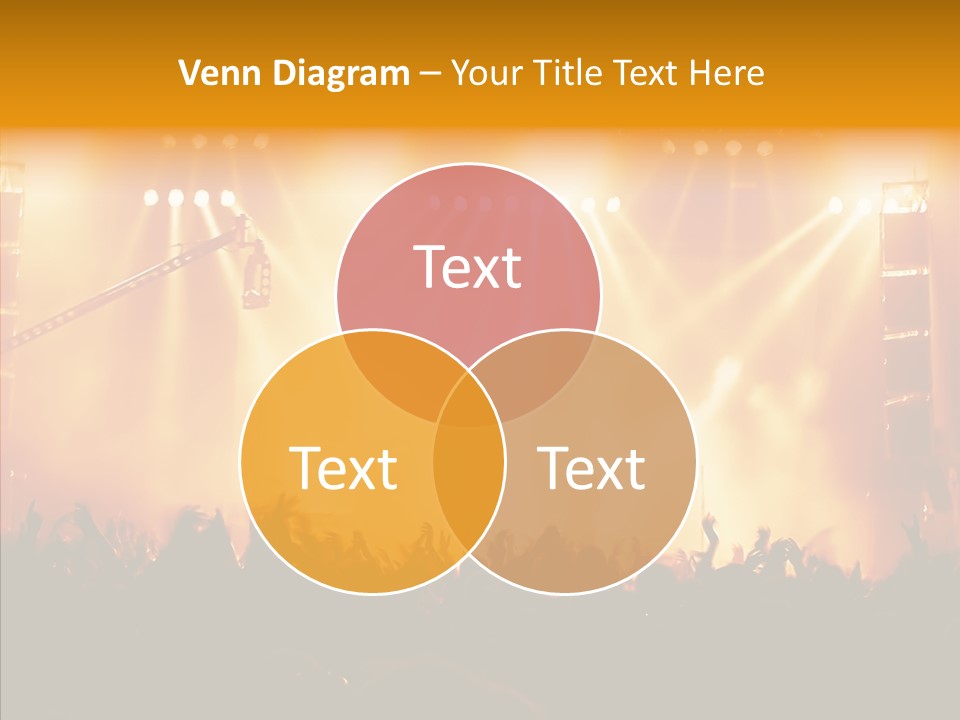Celebration Instrument Backlight PowerPoint Template