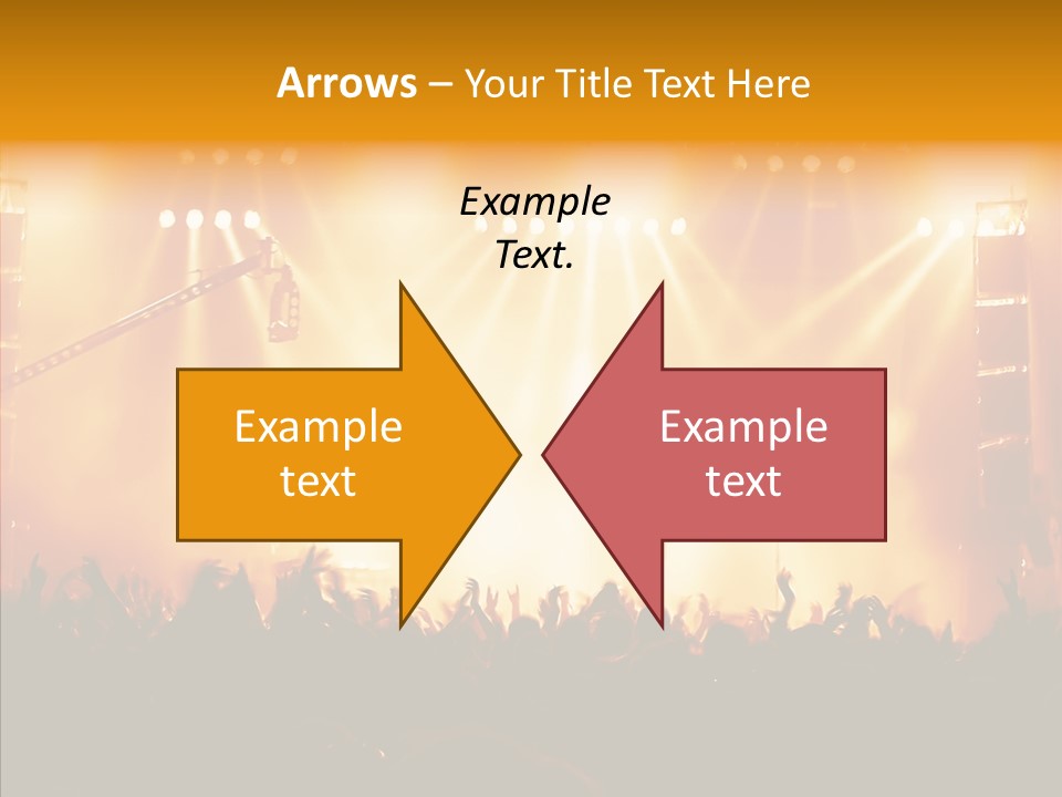 Celebration Instrument Backlight PowerPoint Template