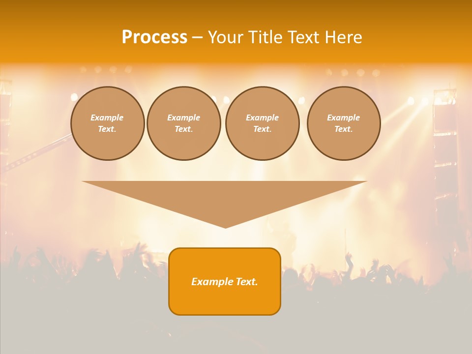 Celebration Instrument Backlight PowerPoint Template