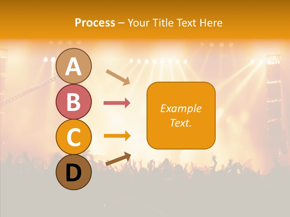 Celebration Instrument Backlight PowerPoint Template
