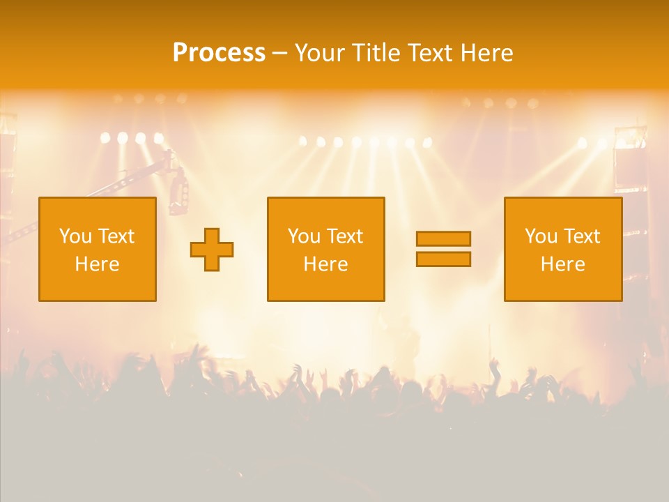 Celebration Instrument Backlight PowerPoint Template